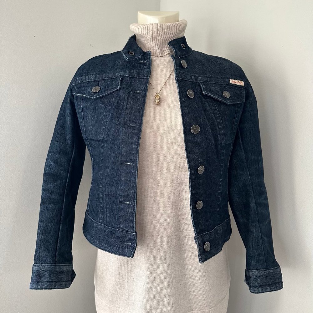 Women Calvin Klein Jean Denim Jacket (xs)